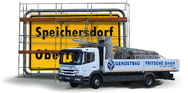 Leistungen Gerüstbau Bayreuth Oberfranken | LKW von GERÜSTBAU FRITSCHE